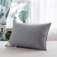 thumbnail image 2 of Plumas de ganso Pillows Eastwarm, tamaño queen, 100% algodón, 2 of 5
