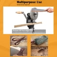 thumbnail image 4 of Afilador de cuchillos ECUTEE de 6" con manivela, resistente, 4 of 8