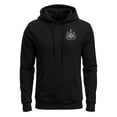 thumbnail image 2 of Men's 1863FC  Black Newcastle United True Glory Fleece Hoodie, 2 of 3