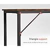 thumbnail image 4 of VASAGLE 55.1-Inch Computer Writing Desk, Home Office Small Study Workstation, Industrial Style PC Laptop Table, Steel Frame, 4 of 5