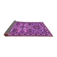 thumbnail image 2 of Ahgly Company Indoor Round Persian Purple Traditional Area Rugs, 4' Round, 2 of 4