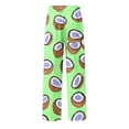 thumbnail image 4 of YLSDY Coconut Print Lounge Pants for Men Comfortable Elastic Waist with Pockets Relaxed Fit for Dailywear and TStylishl Green M, 4 of 5