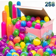 Prextex Easter Eggs Assortment 288 ct. - Best Value 288 Easter Eggs in Designed Box