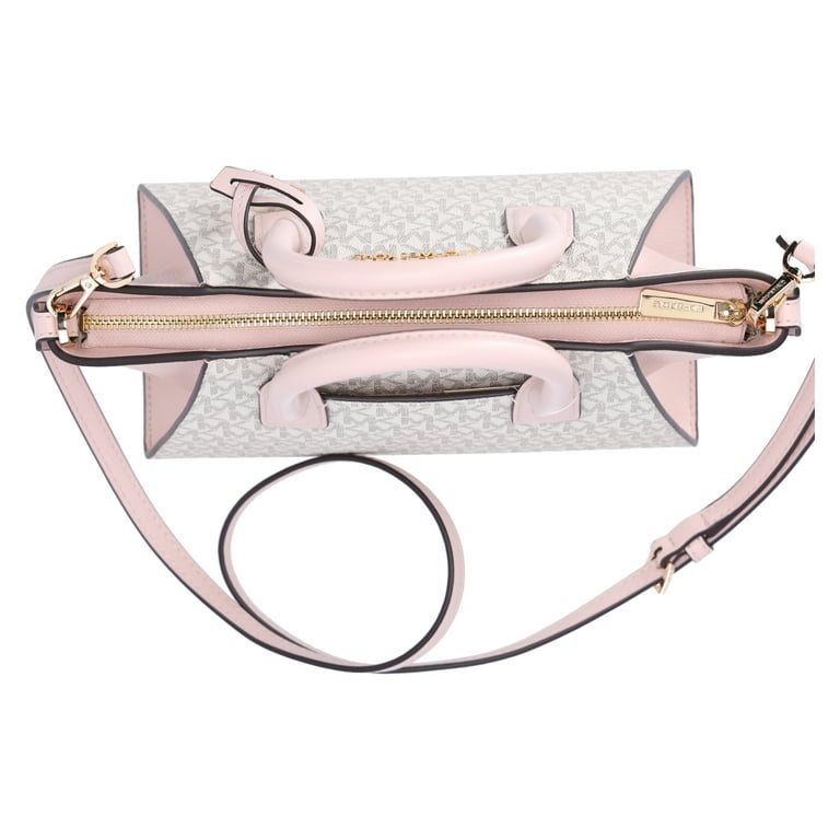 Michael Kors Logo Handbag Avril Small Top Zip Satchel Crossbody