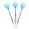 thumbnail image 1 of Steel Tip Darts, Compact Professional Darts Set Deep Groove Barrel Portable Aluminum Shaft   Blue, 1 of 7