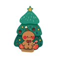 thumbnail image 3 of Felpudo navideño antideslizante perfecl 60x90 cm, 3 of 8