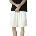 thumbnail image 2 of zeranth Men Summer Shorts Quick Dry Breathable Elastic Waist Pocket Drawstring Sports Thin Mesh Cooling Summer Short Pants Male Clothes, 2 of 7