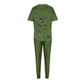 thumbnail image 4 of SDNall Ensemble de Sport Décontracté pour Femmes, Coupe Ample, Manches Courtes, 4 of 9