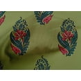 thumbnail image 4 of oneOone Cotton Poplin Fabric Leaves & Floral Block Decor Fabric Printed BTY 42 Inch Wide, 4 of 4