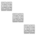 thumbnail image 1 of Justharion 2 Pcs/ensemble Règle en Métal de Qualité Professionnelle Outils de Précision pour Gabarit Architectural Matériaux Durables 1 3Ensemble, 1 of 6