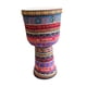 thumbnail image 2 of Djembe Tambor de ritmo Juguete portátil educativo temprano de PVC Tambor de mano profesional para Púrpura, 2 of 9