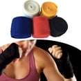 thumbnail image 4 of Boxing Gloves Bandage Fighting Strap Cotton Blended Hand Wrap Boxing Bandage, 4 of 5