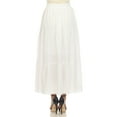 thumbnail image 3 of White Mark Women's Pleated Tiered Maxi Skirt, 3 of 6