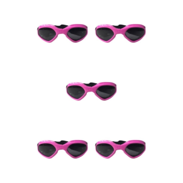Gafas de Sol para Mascotas Methold 1 Par Adorables Gafas de Snowboard Al Aire Libre Rosa Type2 NO2