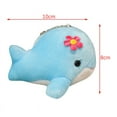 thumbnail image 6 of Charms Fluffy Whale Key Ring Holder Fish Trinket Party Wedding Gift Cute Dolphin Plush Doll Keychain For Women Bag, 6 of 9