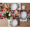 thumbnail image 2 of Valentines Day Love Table Runner Heart Seasonal Farmhouse Indoor Outdoor Kitchen Dining Table rations for Home Party Wedding, 2 of 5