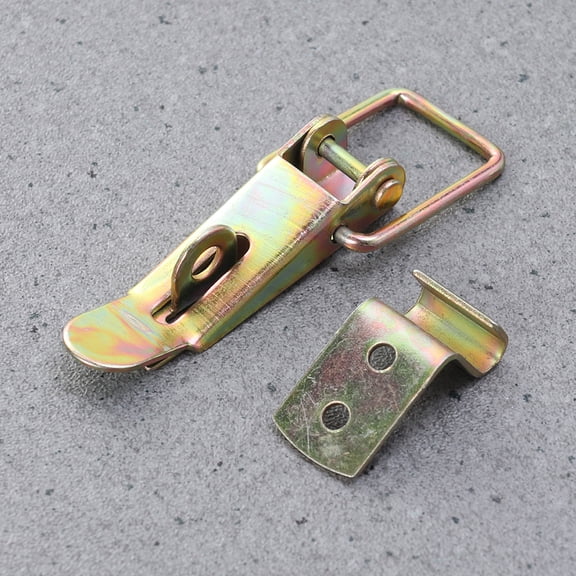 TABLZONE 2-Pack Metal Cabinet Door Latch Catch in Finish, Draw Catch Hardware, 3.34 x 1.06 x 0.51 Inch, Secure and