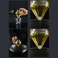 thumbnail image 3 of Olive Oil Dispenser Glass Bottle, Honey Jar Dispenser, Glass Cruet Bottle for Kitchen, Non-Drip Oil Pot with Stand, 3 of 7