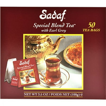 Sadaf Special Blend Tea EG, 50-Count (Pack of 4)
