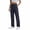 #06 Navy 【Mix, Match & Rotate: Stock Up on Daily Colors】, variant on Straight Leg Sweatpants for Women, Elastic Waist Solid Casual Pants with Drawstring and Side Pockets, Active & Casual Wear | VerBelle,Army Green L