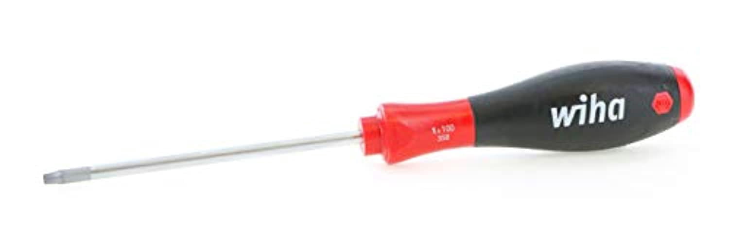 Wiha 30286 SoftFinish Slotted/Phillips/Square Screwdriver Set, 5 Pieces