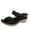 Black-3, variant on Women Ripple Sandals Platform Wedge Sandals Fashion Versatile Braided Buckle Breathable Wedge Sandals