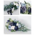 thumbnail image 4 of facefd Bouquets de Mariage Élégants pour Mariée en Forme de Cascade Décor Fait Main Bleu, 4 of 5