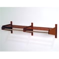 thumbnail image 1 of Wooden Mallet 72DCRMH 72 in. Oak Coat and Hat Rack in Mahogany, 1 of 1