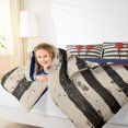 thumbnail image 4 of Feelyou Ocean Paddle Bedding Comforter Set for Teen, Retro Striped Geometric Twin Comforter Sets, Farmhouse Lodge Cabin Reversible Bedding Set, Luxury Bedroom Decor, 2 Pieces, 4 of 8