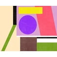 thumbnail image 2 of Wang, Melissa 32x26 White Modern Wood Framed Museum Art Print Titled - Color Composition II, 2 of 4