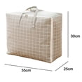 thumbnail image 2 of Sac de Rangement en Coton et Lin Imprimé Boîte de Rangement Anti-Humidité Sac de Rangement Doux, 2 of 5
