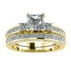 thumbnail image 1 of Juego de Joyas Anillo y Anillo Pareja Mujeres Cristal Anillo Europeo Anillos, 1 of 2