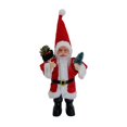 thumbnail image 1 of Estatuillas de Papá Noel de pie, decoraciones navideñas tradicionales para interiores, adornos navideños rojos para el padre, perfectos para la decoración del árbol de Navidad, decoración del hogar Kuyhfg Bienvenido a Kuyhfg, 1 of 5