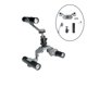 thumbnail image 4 of Kit de lámparas de iluminación para , reflectores ajustables de 360 ​​grados, linternas LED luces recargables para dispositivo de Tres linternas Macarena Luz flash nocturna, 4 of 8