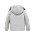 thumbnail image 4 of ZSHOW Boy's Snow Jacket Waterproof Ski Jacket Winter Snow Coat Hooded Raincoats Light Grey 8, 4 of 7