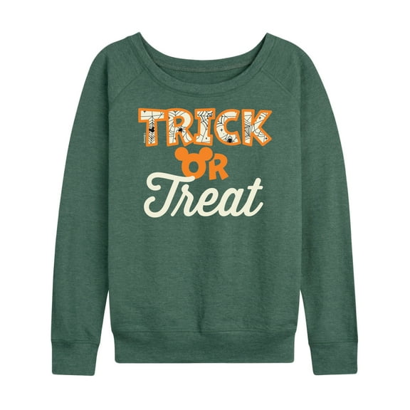 Mickey & Friends - Trick Or Treat - Women's Lightweight French Terry Long Sleeve Shirt