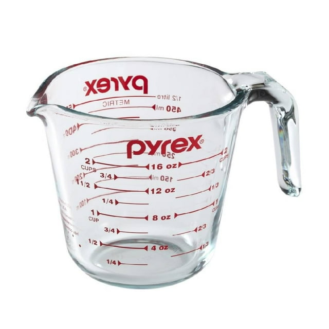 Taza Medidora Pyrex Prepware de Vidrio 473ml