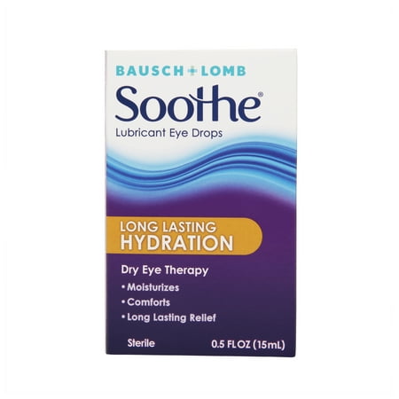Bausch & Lomb Soothe Lubricant Eye Drops, 0.5 fl oz