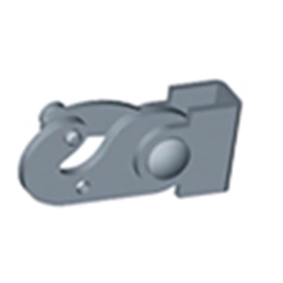 Systematic Art CNPQ127 Museum Rod Picture Hanging Hooks with Anti-Theft Safety Lock