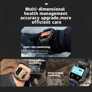 Rainbuvvy KR82 SmartWatch 2.1 inch AMOLED , Flashlight, Outdoor Sports Watch
