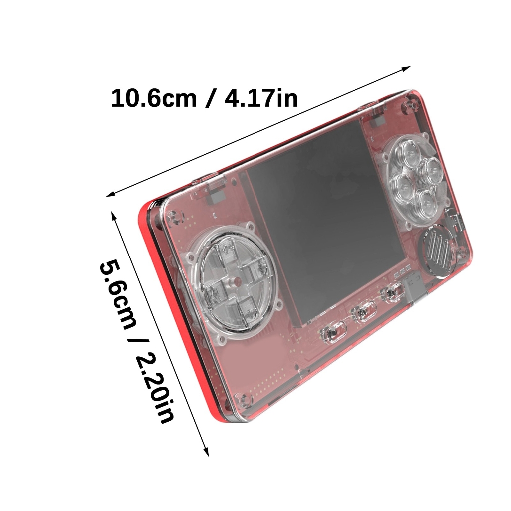 Jesscasday Portable 2 Unit Screen Vintage Gaming Device Very Light Traditional Game Machine