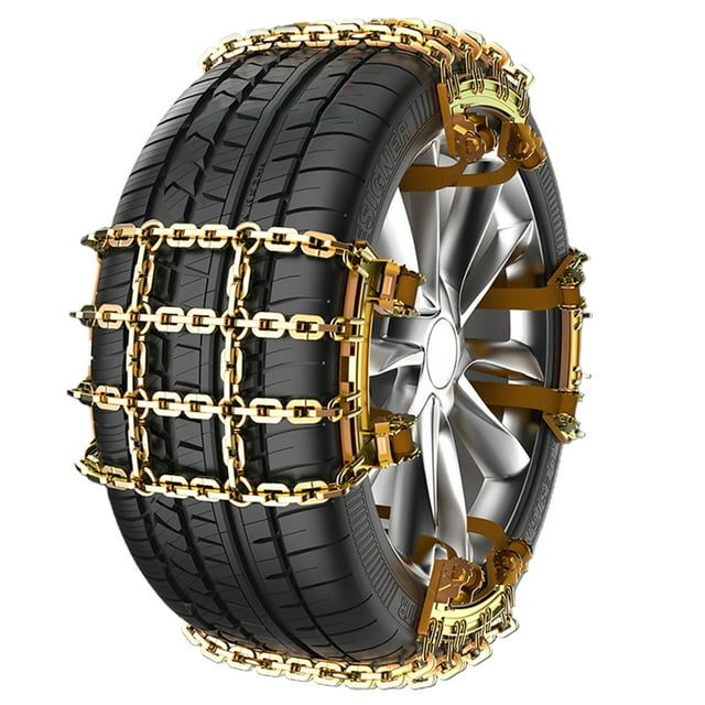 Cadenas de nieve antideslizantes para coches, SUV y camiones.