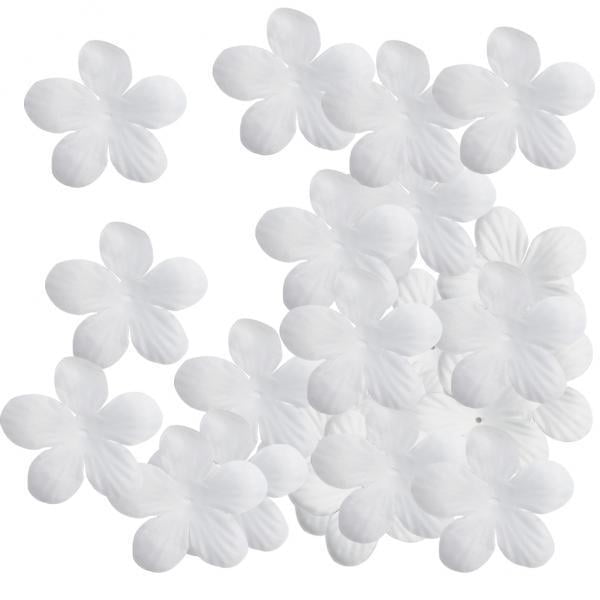 200 piezas de seda artificial Sunnimix para decoración de bodas bolas de bricolaje cabeza de flor