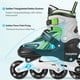 thumbnail image 3 of Patines en línea Gonex Green S para niñas y niños con ruedas iluminadas, 3 of 8