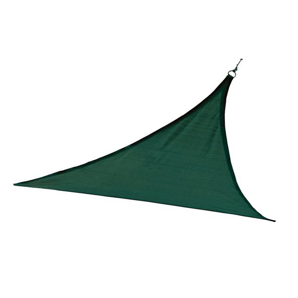 Voile d'Ombrage Triangulaire de 3,9 M - à Feuilles Persistantes 230 G/M2