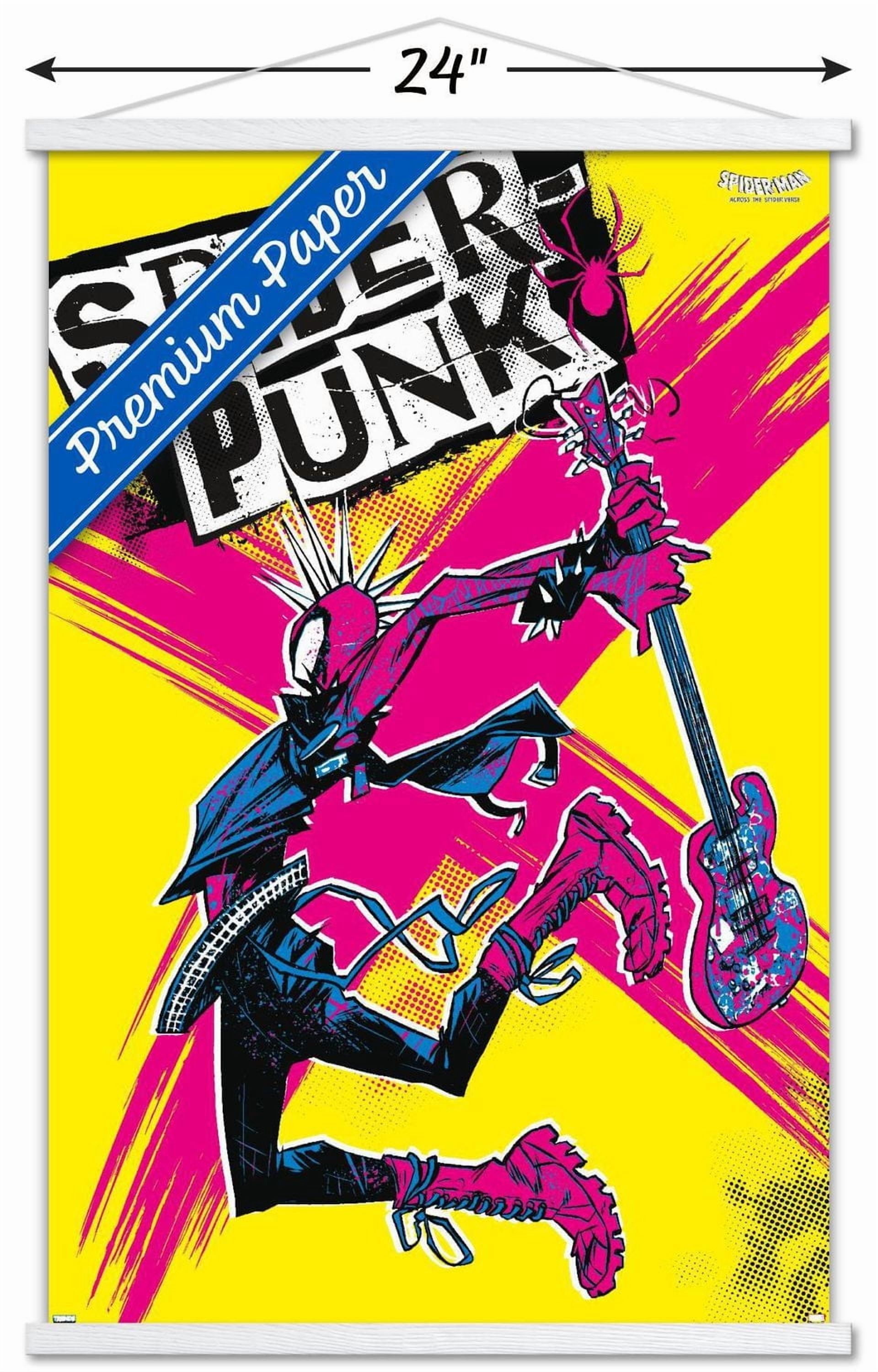 Marvel Spider-Man: Across The Spider-Verse - Spider-Punk Wall Poster, 22.375" x 34"