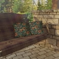 thumbnail image 4 of Outdoor Pillow In Jacobean Pattern, 4 of 4