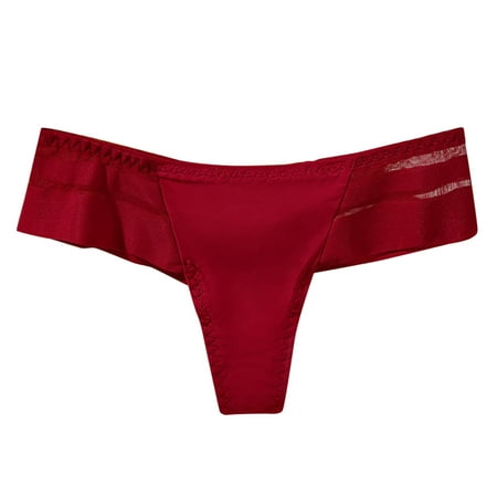 

Yuelianxi Women Underwear Thongs Bikini Panties T String Thong Stretch Ladie Brief Underwear Thong