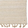 thumbnail image 3 of Contemporary Home Living 5.25' x 7.5' Hand-Woven Reversible Rectangular Area Throw Rug - Cream, 3 of 8