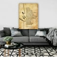 thumbnail image 5 of Love Is Patient Love Is Kind Wall Art 1 Corinthians 13 4-8 Bible Quote Wall Art Scripture Posters Poster Prints Wall Office Decoration for Living Room, 5 of 6